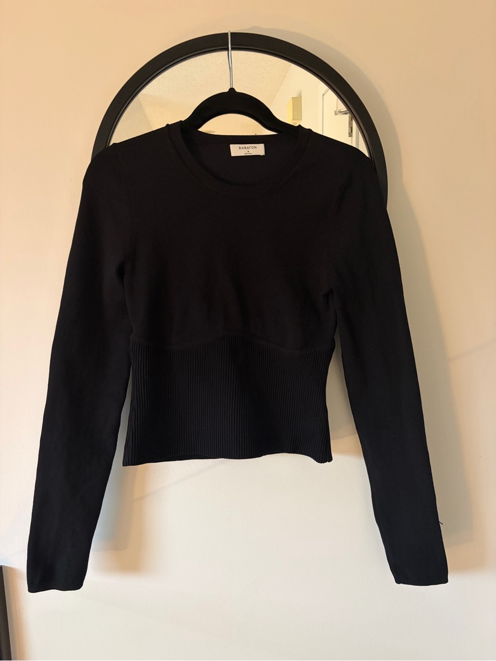 Babaton Sculpt Knit Empire Longsleeve
